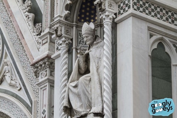 Details of Statues in the Florence Cathedral