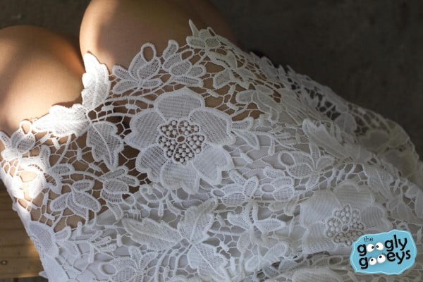 Zara White Lace Dress