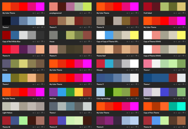 Adobe Color Themes